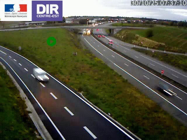 <h2>Webcam sur le contournement de Valence, sur la Nationale 7, caméra orientée vers Lyon</h2>