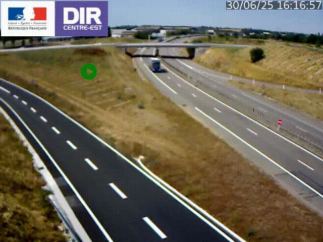 <h2>Webcam sur le contournement de Valence, sur la Nationale 7, caméra orientée vers Lyon</h2>