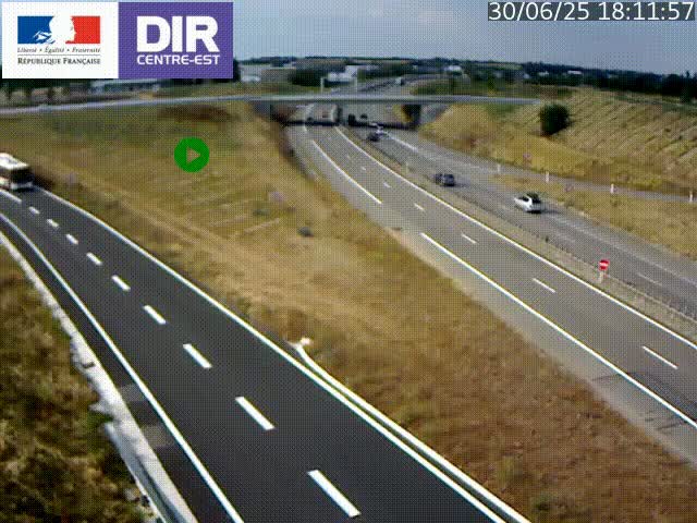 <h2>Webcam sur le contournement de Valence, sur la Nationale 7, caméra orientée vers Lyon</h2>