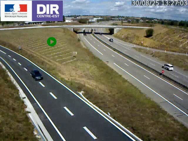 <h2>Webcam sur le contournement de Valence, sur la Nationale 7, caméra orientée vers Lyon</h2>
