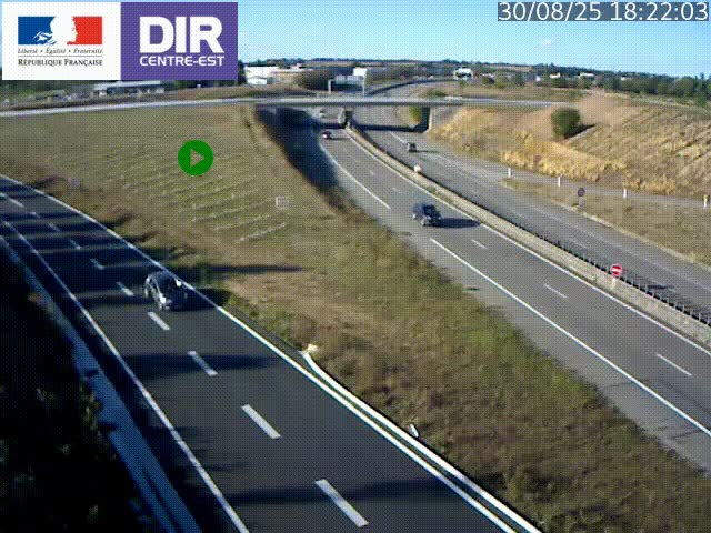 <h2>Webcam sur le contournement de Valence, sur la Nationale 7, caméra orientée vers Lyon</h2>