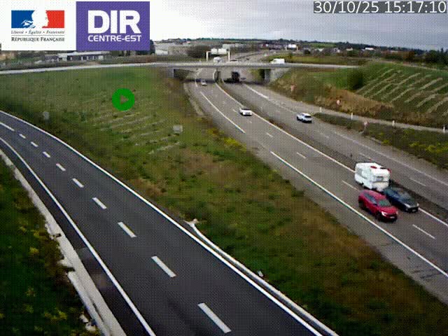 <h2>Webcam sur le contournement de Valence, sur la Nationale 7, caméra orientée vers Lyon</h2>