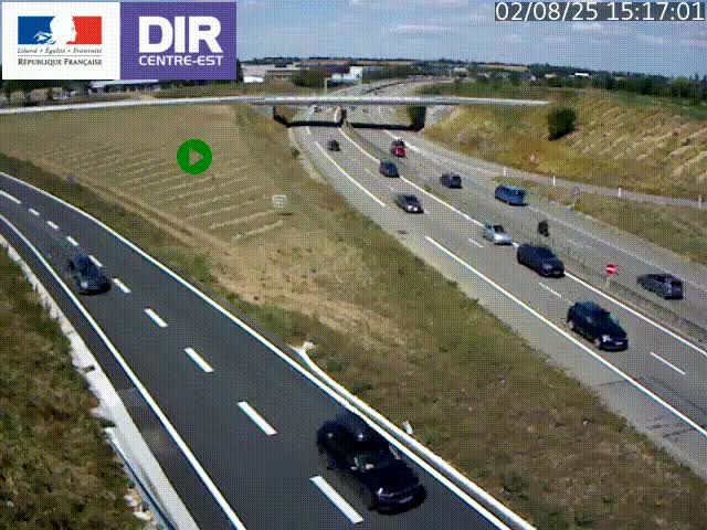 <h2>Webcam sur le contournement de Valence, sur la Nationale 7, caméra orientée vers Lyon</h2>