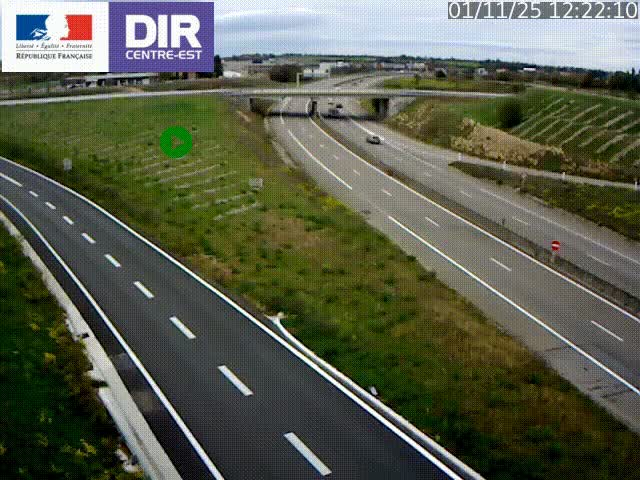 <h2>Webcam sur le contournement de Valence, sur la Nationale 7, caméra orientée vers Lyon</h2>