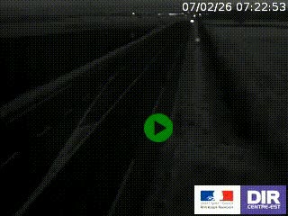<h2>Webcam routière sur la RN7 à hauteur de Toulon-sur-Allier, entre Moulins et Vichy</h2>