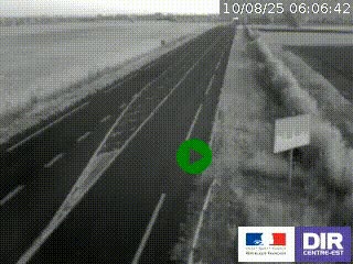 <h2>Webcam routière sur la RN7 à hauteur de Toulon-sur-Allier, entre Moulins et Vichy</h2>