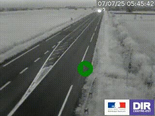 <h2>Webcam routière sur la RN7 à hauteur de Toulon-sur-Allier, entre Moulins et Vichy</h2>