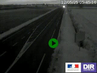 <h2>Webcam routière sur la RN7 à hauteur de Toulon-sur-Allier, entre Moulins et Vichy</h2>