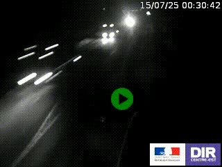 <h2>Webcam routière sur la RN7 à hauteur de Toulon-sur-Allier, entre Moulins et Vichy</h2>