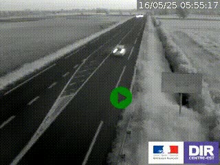 <h2>Webcam routière sur la RN7 à hauteur de Toulon-sur-Allier, entre Moulins et Vichy</h2>