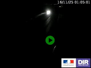 <h2>Webcam routière sur la RN7 à hauteur de Toulon-sur-Allier, entre Moulins et Vichy</h2>