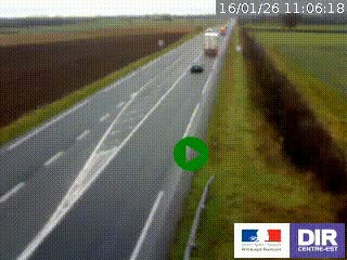 <h2>Webcam routière sur la RN7 à hauteur de Toulon-sur-Allier, entre Moulins et Vichy</h2>