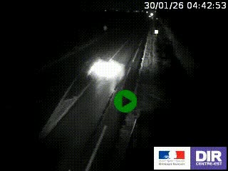 <h2>Webcam routière sur la RN7 à hauteur de Toulon-sur-Allier, entre Moulins et Vichy</h2>