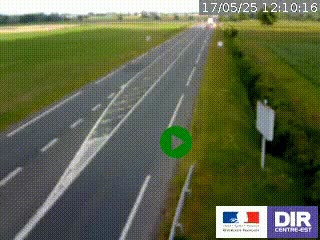 <h2>Webcam routière sur la RN7 à hauteur de Toulon-sur-Allier, entre Moulins et Vichy</h2>