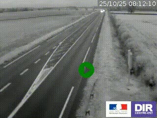 <h2>Webcam routière sur la RN7 à hauteur de Toulon-sur-Allier, entre Moulins et Vichy</h2>