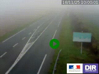 <h2>Webcam routière sur la RN7 à hauteur de Toulon-sur-Allier, entre Moulins et Vichy</h2>