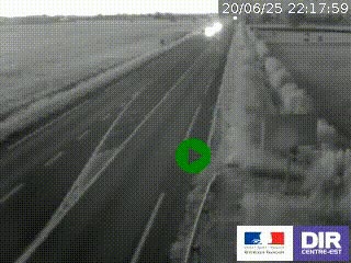 <h2>Webcam routière sur la RN7 à hauteur de Toulon-sur-Allier, entre Moulins et Vichy</h2>