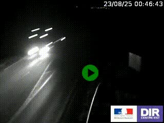 <h2>Webcam routière sur la RN7 à hauteur de Toulon-sur-Allier, entre Moulins et Vichy</h2>