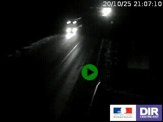 <h2>Webcam routière sur la RN7 à hauteur de Toulon-sur-Allier, entre Moulins et Vichy</h2>
