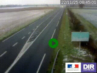<h2>Webcam routière sur la RN7 à hauteur de Toulon-sur-Allier, entre Moulins et Vichy</h2>