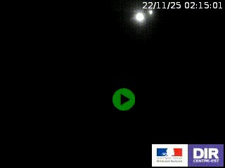 <h2>Webcam routière sur la RN7 à hauteur de Toulon-sur-Allier, entre Moulins et Vichy</h2>