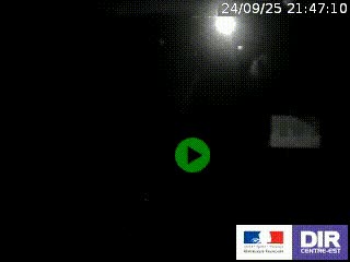 <h2>Webcam routière sur la RN7 à hauteur de Toulon-sur-Allier, entre Moulins et Vichy</h2>