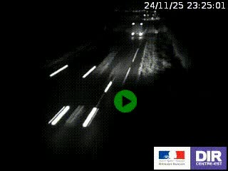 <h2>Webcam routière sur la RN7 à hauteur de Toulon-sur-Allier, entre Moulins et Vichy</h2>