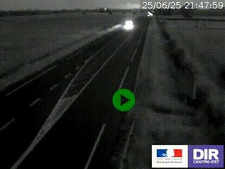 <h2>Webcam routière sur la RN7 à hauteur de Toulon-sur-Allier, entre Moulins et Vichy</h2>