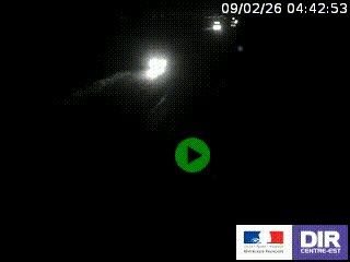 <h2>Webcam routière sur la RN7 à hauteur de Toulon-sur-Allier, entre Moulins et Vichy</h2>