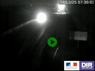 <h2>Webcam routière sur la RN7 à hauteur de Toulon-sur-Allier, entre Moulins et Vichy</h2>