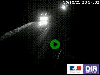 <h2>Webcam routière sur la RN7 à hauteur de Toulon-sur-Allier, entre Moulins et Vichy</h2>