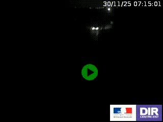<h2>Webcam routière sur la RN7 à hauteur de Toulon-sur-Allier, entre Moulins et Vichy</h2>