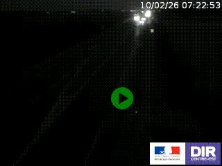 <h2>Webcam routière sur la RN7 à hauteur de Toulon-sur-Allier, entre Moulins et Vichy</h2>