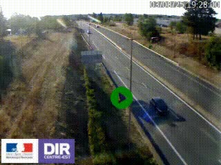<h2>Webcam à Mably, à proximité de Roanne en direction de Moulins sur la N7</h2>