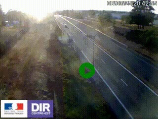<h2>Webcam à Mably, à proximité de Roanne en direction de Moulins sur la N7</h2>
