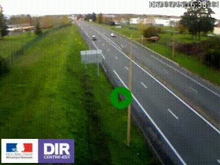 <h2>Webcam à Mably, à proximité de Roanne en direction de Moulins sur la N7</h2>