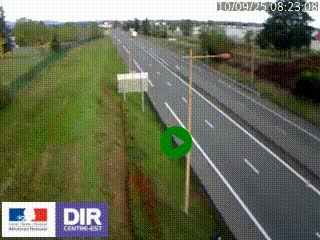 <h2>Webcam à Mably, à proximité de Roanne en direction de Moulins sur la N7</h2>
