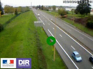 <h2>Webcam à Mably, à proximité de Roanne en direction de Moulins sur la N7</h2>