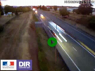 <h2>Webcam à Mably, à proximité de Roanne en direction de Moulins sur la N7</h2>