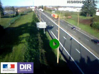 <h2>Webcam à Mably, à proximité de Roanne en direction de Moulins sur la N7</h2>