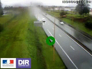 <h2>Webcam à Mably, à proximité de Roanne en direction de Moulins sur la N7</h2>