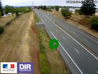 <h2>Webcam à Mably, à proximité de Roanne en direction de Moulins sur la N7</h2>