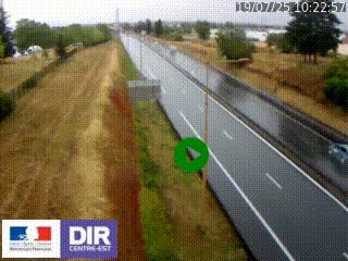 <h2>Webcam à Mably, à proximité de Roanne en direction de Moulins sur la N7</h2>