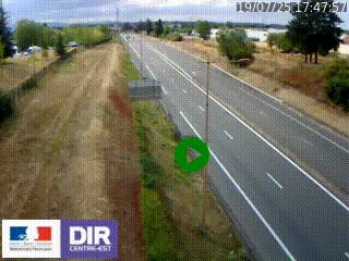 <h2>Webcam à Mably, à proximité de Roanne en direction de Moulins sur la N7</h2>
