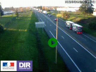 <h2>Webcam à Mably, à proximité de Roanne en direction de Moulins sur la N7</h2>