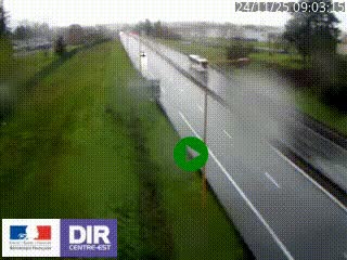 <h2>Webcam à Mably, à proximité de Roanne en direction de Moulins sur la N7</h2>