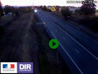 Webcam à Mably, à proximité de Roanne en direction de Moulins sur la N7