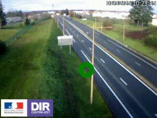 <h2>Webcam à Mably, à proximité de Roanne en direction de Moulins sur la N7</h2>