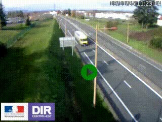 <h2>Webcam à Mably, à proximité de Roanne en direction de Moulins sur la N7</h2>