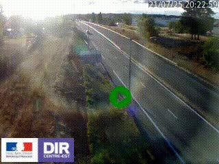 <h2>Webcam à Mably, à proximité de Roanne en direction de Moulins sur la N7</h2>